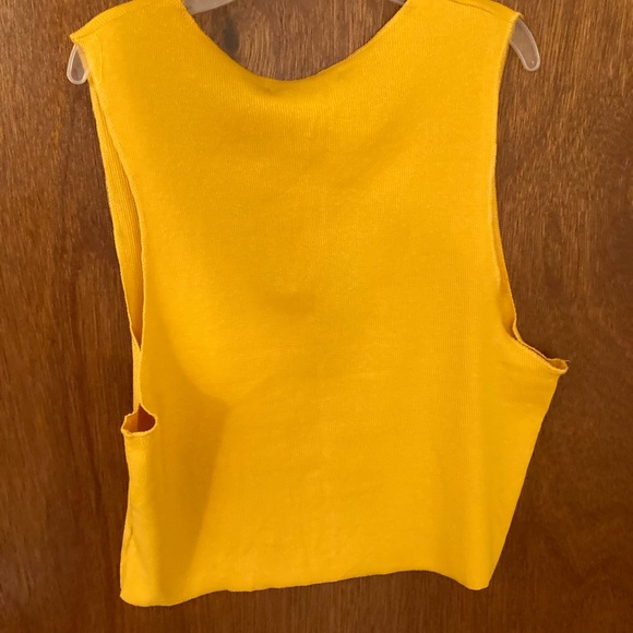 Zara yellow tank - Picture 2 of 4